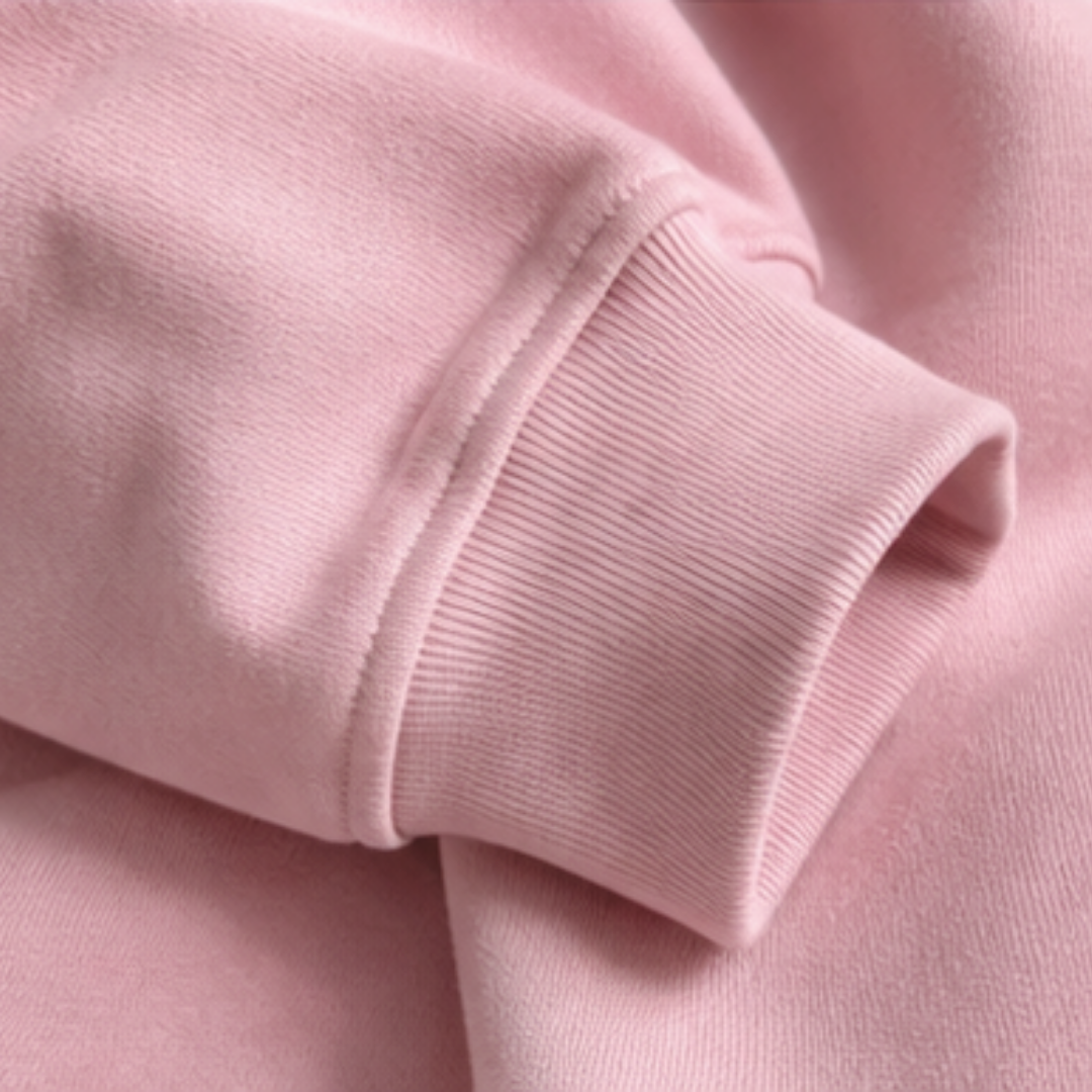 Crewneck rose brodé Les Inspirantes
