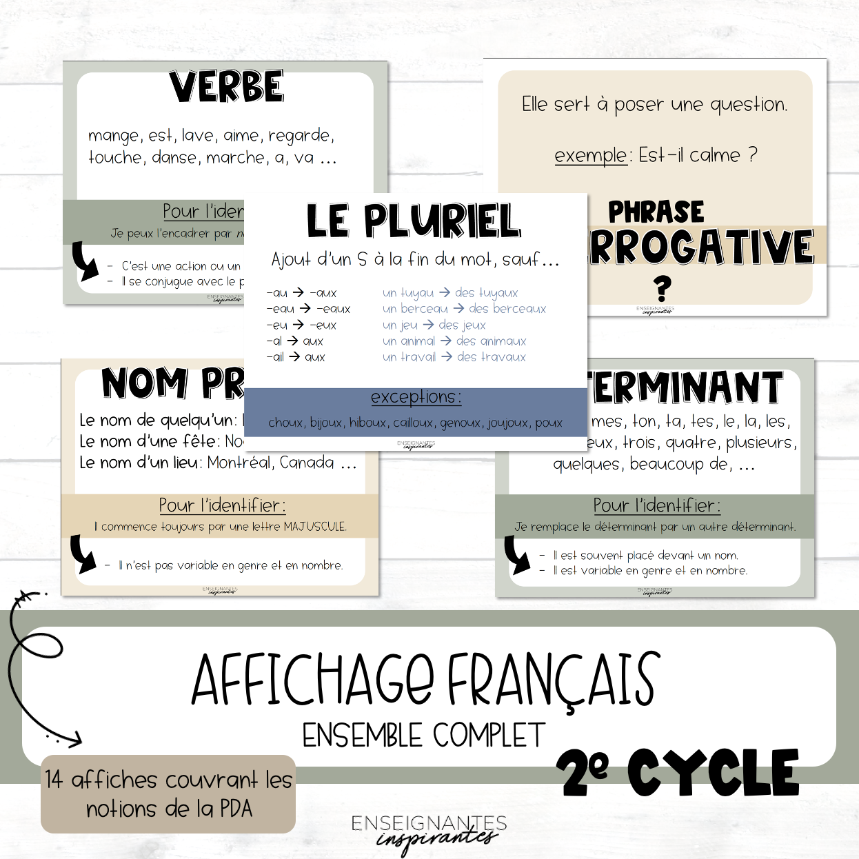Affiches français 2e cycle (plante)