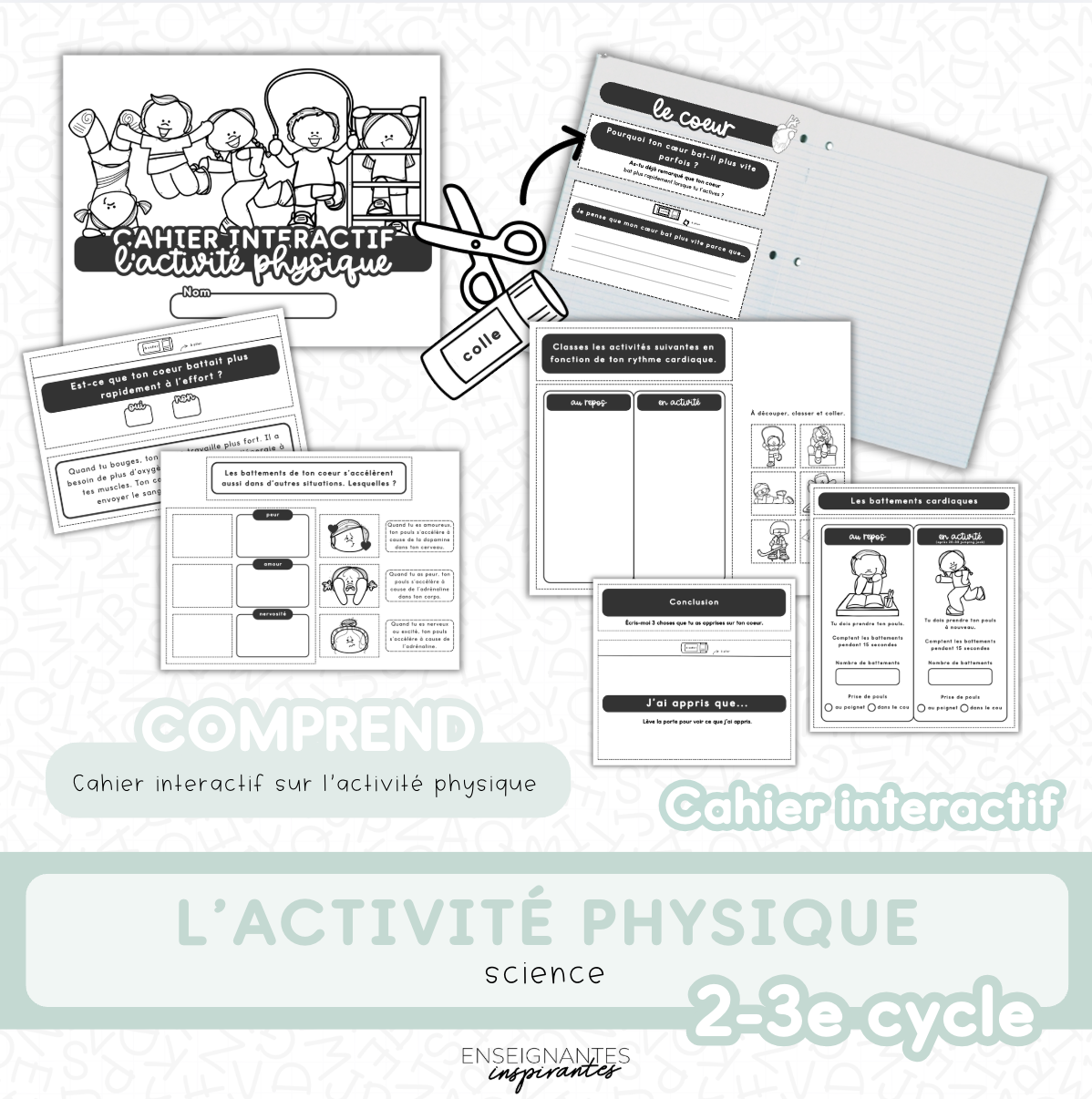 Cahier interactif (L'activité physique)