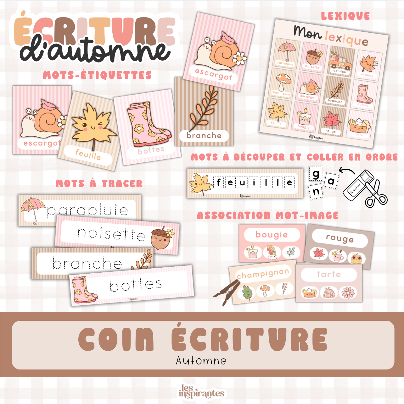 Image of Coin écriture (Automne)