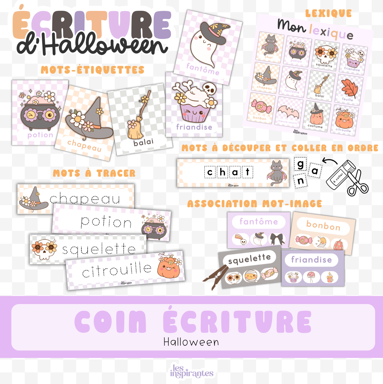 Image of Coin écriture (Halloween)
