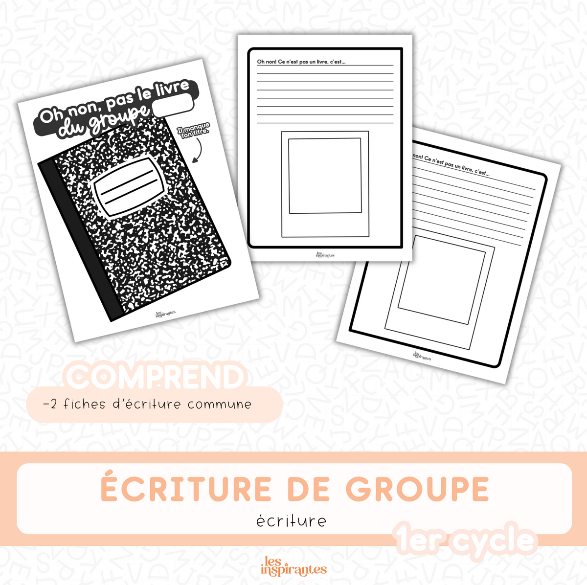 Écriture (Oh non pas un livre)