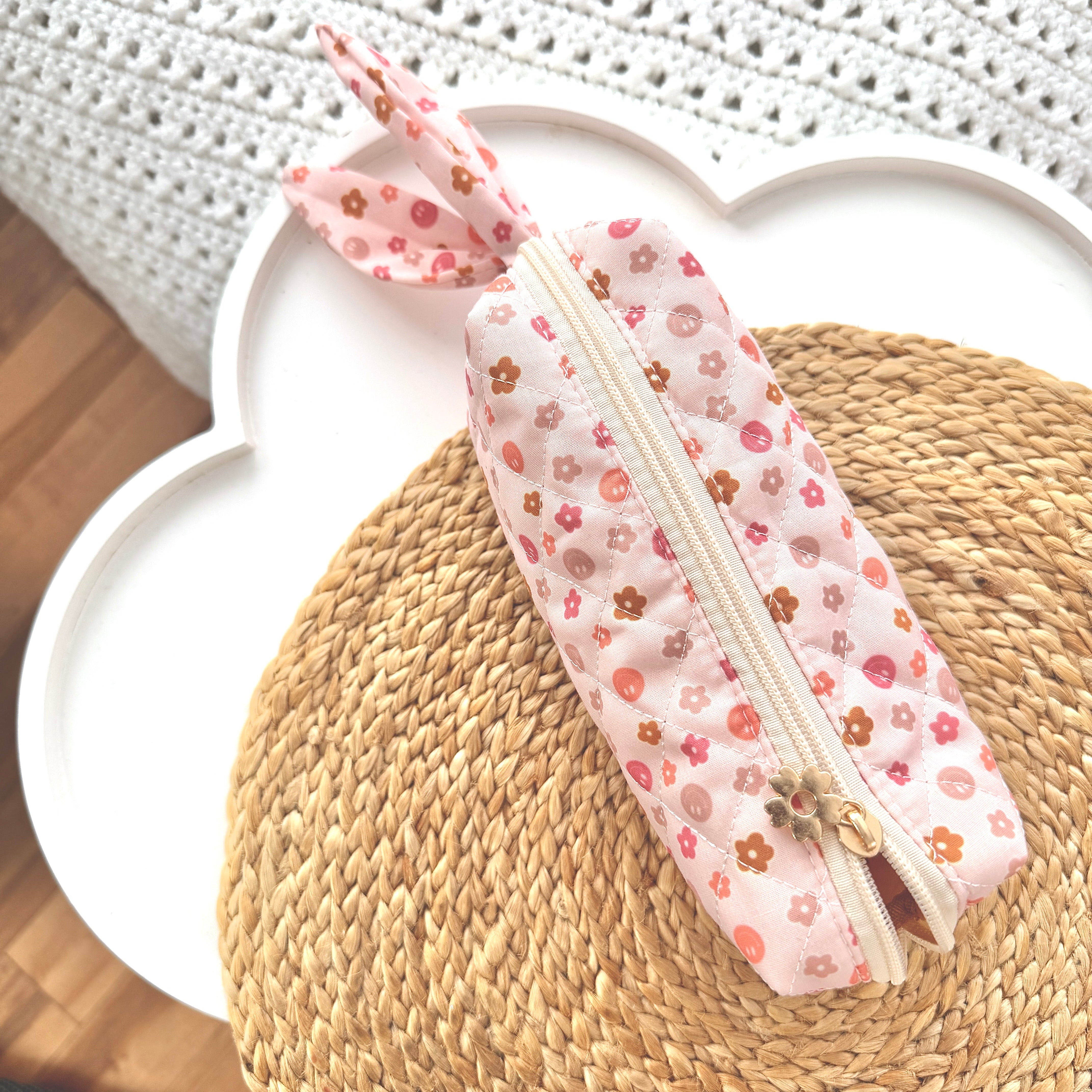 Image of Trousse (Sourires et fleurs neutres)